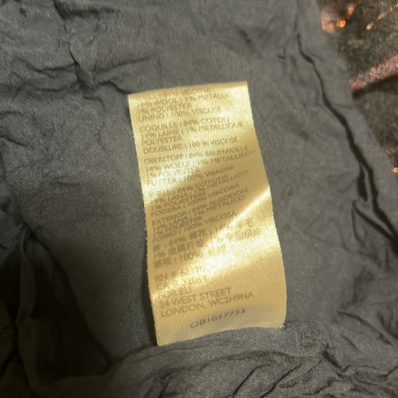 Anthropologie Midnight Ruffled midi dress women’s size S NWOT - Picture 16 of 16